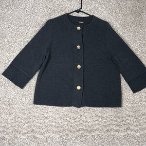 J. McLaughlin Kids Black Blazer with Gold Accents